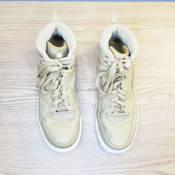 Nike Court Vision Winter Men's Size 10.5 Mid Top Elemental Gold Brown DR7882-700 - Picture 3 of 7